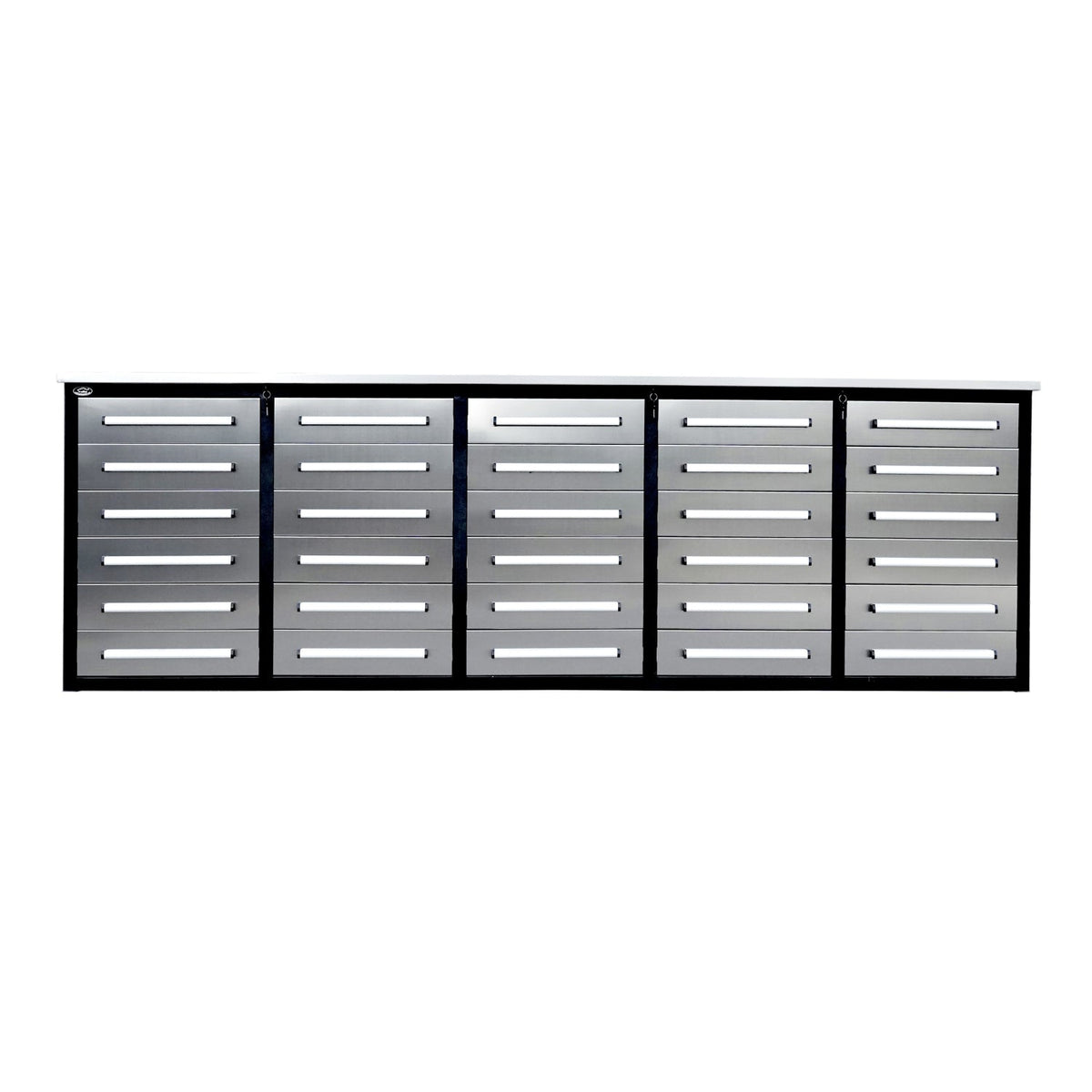 10ft Workbench Storage Cabinet with 30 Drawers
