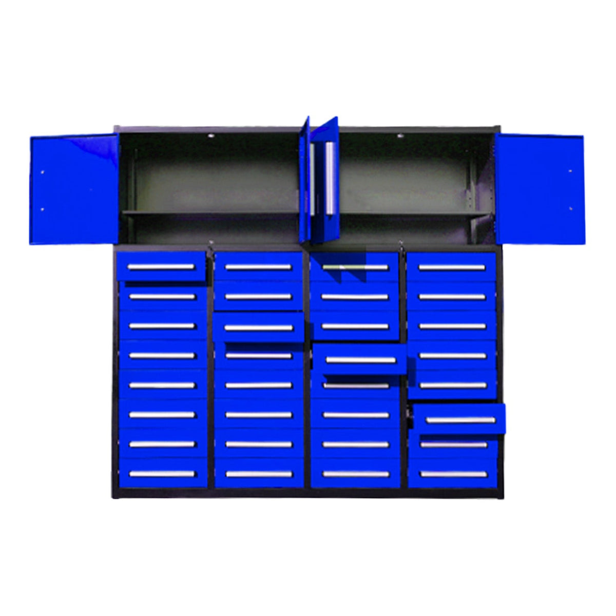 7ft Garage Storage Cabinet (32 Drawers & 2 Cabinets)