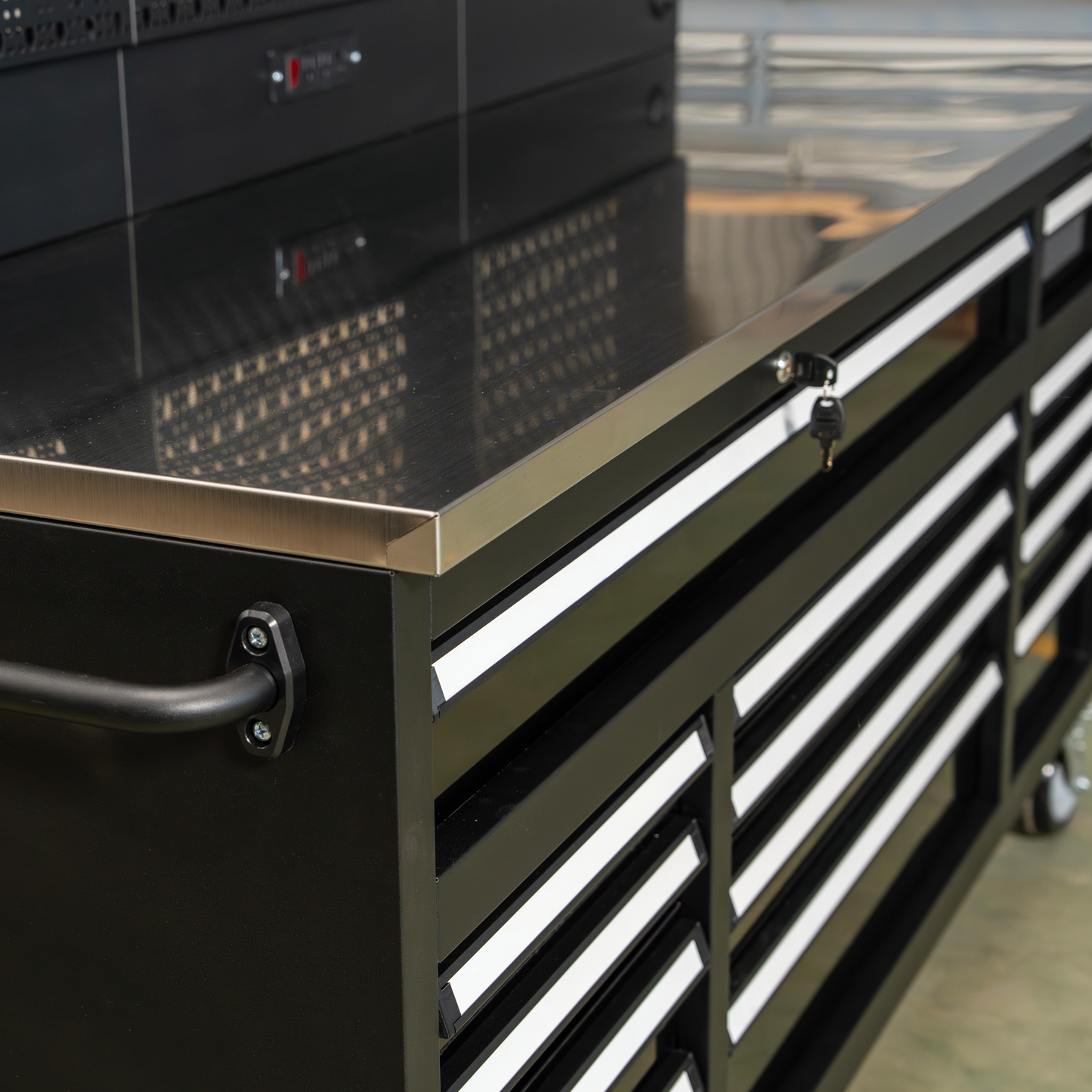 Overhead Pro Special Edition HD 72x79x25 inch Rolling Tool Chest and Workbench