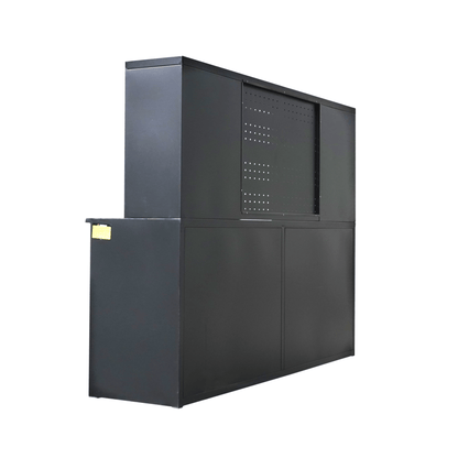 7 ft Garage Workbench Cabinet (18 Drawers & 4 Cabinets & Pegboard)