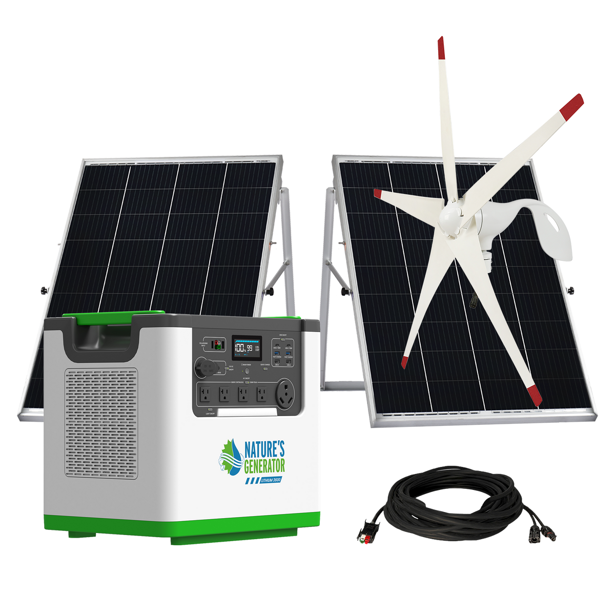 Nature's Generator L3600 Expandable Wind Generator