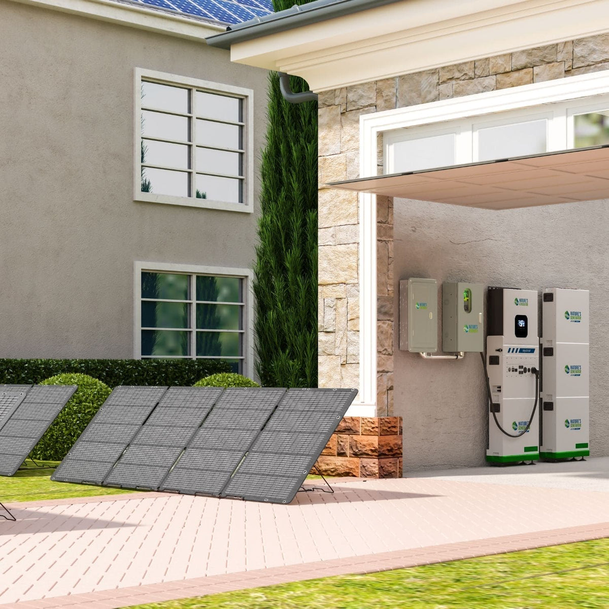 Nature's Generator Folding 400W Solar Panel