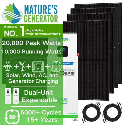 MyGrid 10K Gen 2 Solar Generator for Home