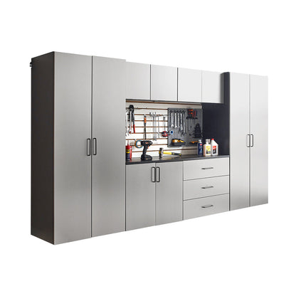 Astro Series 128 in. W x 79 in. H x 20 in. D Garage Cabinet Set A (7-Piece)
