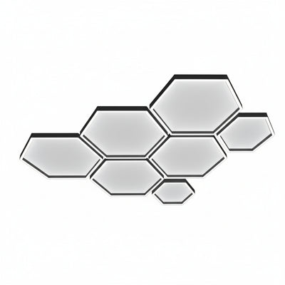 LuminForge HexGrid Modular Ceiling Light Kit