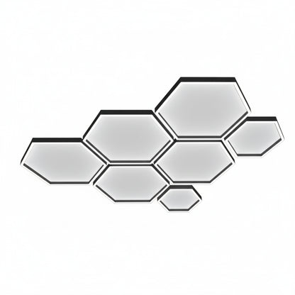 LuminForge HexGrid Modular Ceiling Light Kit