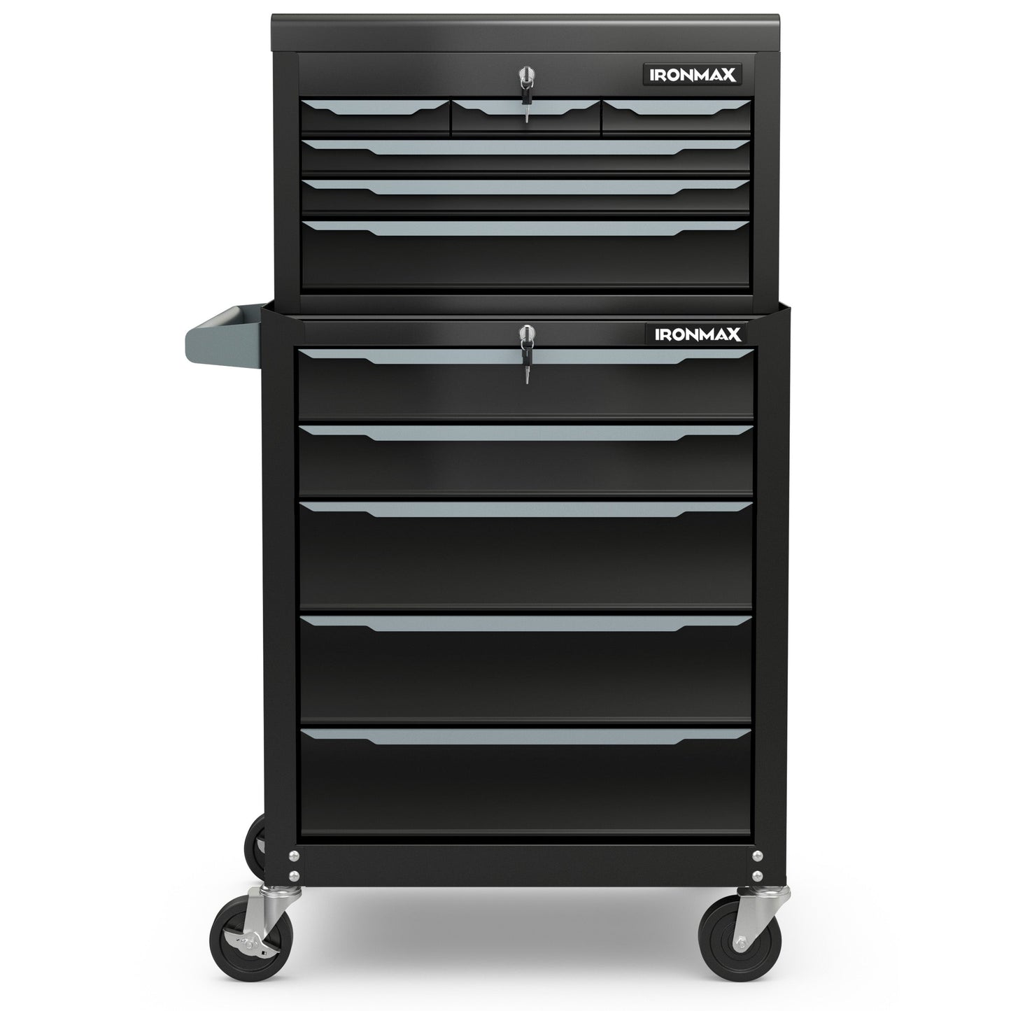 Rolling Steel Tool Chest with 11 Drawers & Locking System